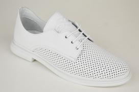 Perforuoti batai Evromoda 14133 36 Balta oda 41 balta