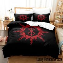 3D Print Anime BERSERK Bedding Set Double Twin King Duvet Cover Comforter Pillowcase Boys Girls Adults Bedroom For Home Textiles 70x133cm 2pcs