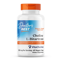 Doctor's Best Choline L-Bitartrate 550 mg 60 vcaps