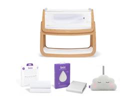 SnuzPod4 Crib lovytės / lopšiuko komplektas Natural