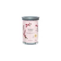 Yankee Candle kvapioji žvakė Signature Tumbler Pink Cherry Vanilla 567 g