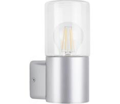 Briloner 320504TF - Lauko sieninis šviestuvas 1xE27/12W/230V IP44 sidabras