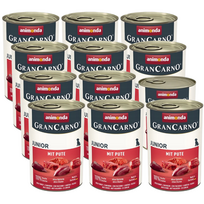 ANIMONDA GranCarno Junior skonis: kalakutiena 12x400g