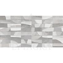 Glazūruotos keraminės sienų plytelės ASAM GRIS DEKOR , 30 x 60 cm , I rūšis