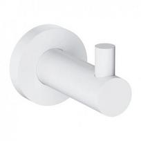 Baltos matinės spalvos kabliukas Modern Project MP60110WM