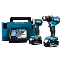 Makita DLX2289TJ įrankių rinkinys 2x5 Ah