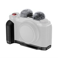 SmallRig 4876 L-Shape Mount Plate with Silicone Handle for FUJIFILM X-M5 Black