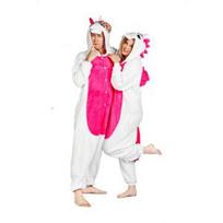 Onesie Kigurumi Baltas Vienaragis