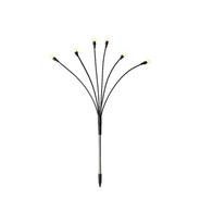 Dekoratyvinis LED šviestuvas STAKE LIGHT 6LED IP44 šiltai balta elem. 3xAA(neįeina) 50cm