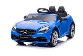 Dvivietis vaikiškas elektromobilis Mercedes Benz SLC300, mėlynas