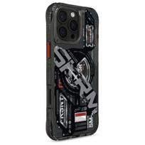 Skinarma echo iPhone 16 Pro Max 6.9" Magnetic Charging case, black