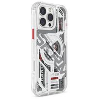 Skinarma Echo iPhone 16 Pro Max 6.9" Magnetic Charging Case, clear/clear