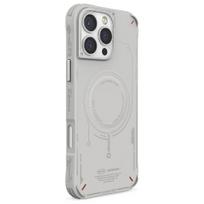 Skinarma mecha iPhone 16 Pro Max 6.9" Magnetic Charging case, light grey