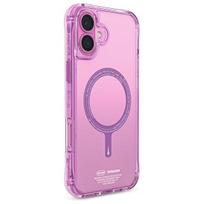 Skinarma Saido iPhone 16 6.1" Magnetic Charging Case, pink/pink
