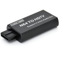 1080P N64 į HDMI suderinamas konverteris žaidimų adapteris Plug and Play HD kabelio adapteris Nintendo 64/NGC/SNES priedams