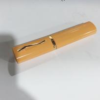 Aliuminio skaitymo akinių ir rašiklio laikiklio dėžutė Pen holder only without glasses auksas