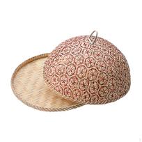Bambukinis pyrago tinklelis su dangteliu likučiams ir vaisiams apsaugoti 24cm