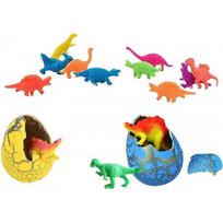 Augantys dinozaurai kiaušiniuose – mini žaislai, augantys vandenyje