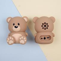 Adorable Cartoon Animal Mini Bluetooth Speaker & Phone Holder black
