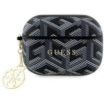 Guess GUAP2PGCE4CK GCube Charm dėklas AirPods Pro 2 Juodas