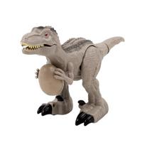 Dinozauras T-reksas su kiaušiniu, šviesa ir garsu