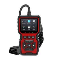 V519 OBD2 skaitytuvas su spalvotu ekranu ir daugiakalbiu automobilio gedimų diagnostikos palaikymu
