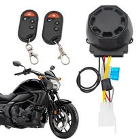 Mados apsaugos nuo vagystės saugos signalizacijos sistema 120 dB 12 V motociklo signalizacijos sistema Vibracijos signalizacija su dviguba blykste belaidžiu nuotolinio valdymo pultu United States