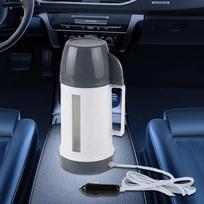 Automobilinis elektrinis virdulys su buteliuku kelionėms lauke 12V