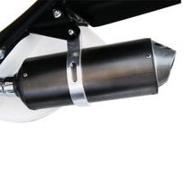 38 mm motociklo motociklo išmetimo duslintuvo vamzdis aliuminio lydinio išmetimo duslintuvas, skirtas 125cc 150cc 160cc purvo duobės dviračio keturračiui, skirtas Kawasaki