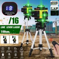 12 eilučių savaime išsilyginantis 4D Laser Horizontal 360 Horizontalios ir vertikalios grindų sienos Galingas žalias horizontalus lazeris su trikoju 12 line