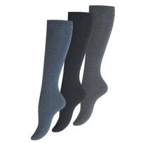 Ilgos kojinės moterims VCA Textil® N4026, įvairių spalvų, 3 poros
