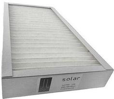 Solar Plus Panelinis filtras, G4 klasės, skirtas „Dantherm HCV4xx“, kartoniniame rėmelyje, 1 vnt. ISO C75%. Matmenys 400 x 199 x 48 mm. Vienai sistemai naudojami 2 vnt.