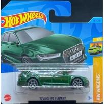 Hot Wheels Mainline Modeliukas 17 Audi RS6 Avant Green