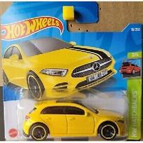Hot Wheels Mainline Modeliukas Mercedes benz A-Class yellow