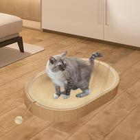 Cat Scratcher Bed naminių gyvūnėlių poilsio lova, tvirtas, universalus, šiuolaikiškas kačiuko miegamojo lizdo draskymo padėklas