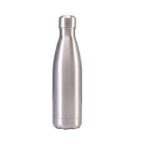 350/500/750/1000ml Dvigubos sienelės nerūdijančio plieno vandens buteliukas Termosas Išlaiko šilumą ir šaltį Izoliuota vakuuminė flaska Sportui <50ml gray