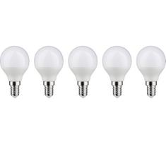 KOMPLEKTAS 5x LED elektros lemputė E14/5,5W/230V 2700K - Paulmann 28783
