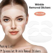 Silikoniniai pleistrai nuo raukšlių veidui, kaktai, kaklei, akių priežiūrai, lipdukų padas nuo raukšlių senėjimo odą pakeliantis įrankis pleistras daugkartinio naudojimo grožis