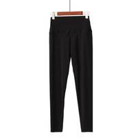 Ladies'  And Winter German Velvet Slim Fit Warm High Waist Cinched Leggings L juoda