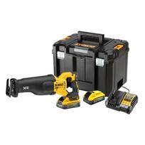 DCS386H2T-QW DEWALT.18V šabloninis pjūklas DCS386H2T 2x5.0Ah POWERSTACK FLEXVOLT ADVANTAGE TSTAK