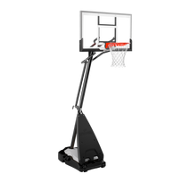 KREPŠINIO STOVAS SPALDING ULTIMATE HYBRID GLASS 54”