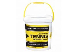 LAUKO TENISO KAMUOLIUKAI DUNLOP TRAINING geltoni