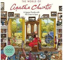 Dėlionė The World of Agatha Christi, su užuominomis, 1000 det.