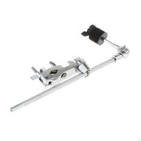 Būgnų rinkinio spaustukas Profesionalus metalinis laikiklis lėkštei Prailgintuvas white