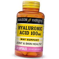 Hialurono rūgšties kapsulės, Hialurono rūgštis 100, Mason Natural 30 kaps (68529001) 30caps