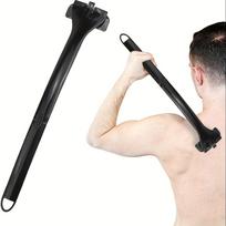 Vyriškas kūno skustuvas Back Shaver „pasidaryk pats“ leidžia per kelias minutes nusiskusti nugaros plaukus pakeitus peiliuką ir atsisveikinti su gėdingais nugaros plaukais visam laikui. 1 PC juoda