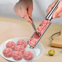 Mėsos kukuliai, BBQ, mėsos, ryžių kukuliai, įdaro įrankis 1 Single