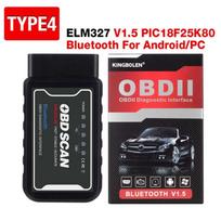 Automobilinis WiFi skaitytuvas V1.5 ELM 327 PIC18F25K80 Chip OBD2 skaitytuvas diagnostikos įrankio gedimų kodų skaitytuvas ELM327 OBD2 skirtas Android iPhone