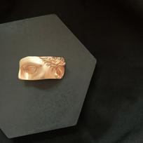 Thousands Of People, Avatar Brooch, Golden Face Mask, Relief Corsage, Niche High-End Pin Accessories