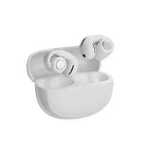 „Ultra Open Ear Clip“ ausinės „True Wireless“ ausinės „Bluetooth 5.3“ sportinės ausinės, vandeniui atsparios žaidimų galvos ausinės su mikrofonu balta